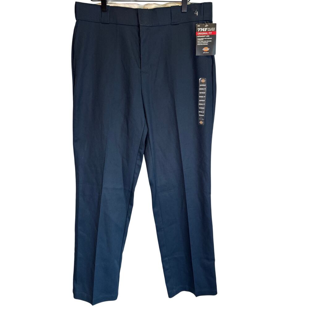 Dickies 774F FLEX Work Pants Women’s 12/32 Original Fit Straight Leg NWT
